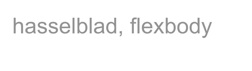 hasselblad, flexbody
